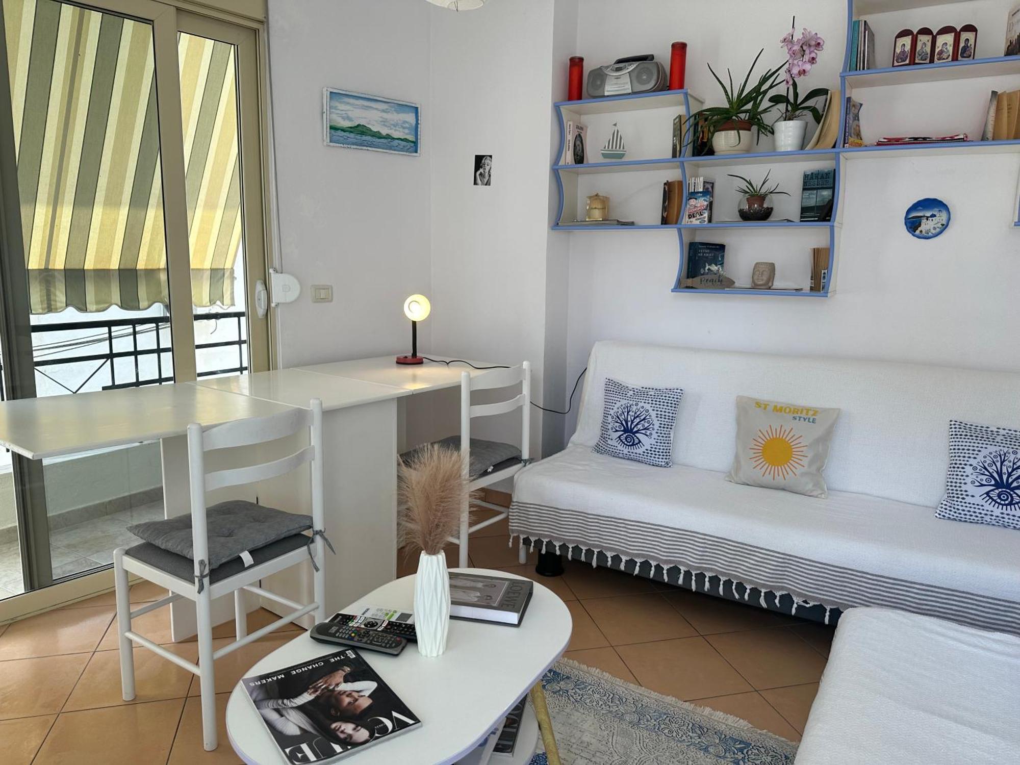 Kristi Apartment 2 Min To Sea Netflix & Espresso Station Sarandë Buitenkant foto